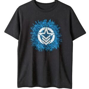 Anthem Off-Road Wheels T-Shirt Medium Black The Man Blue White Logo Truck Tee